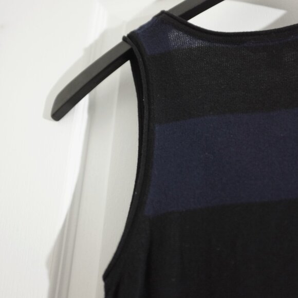COPY - COPY - Roots sleeveless horizontal striped knit maxi dress 100% cotton XS - Picture 6 of 7
